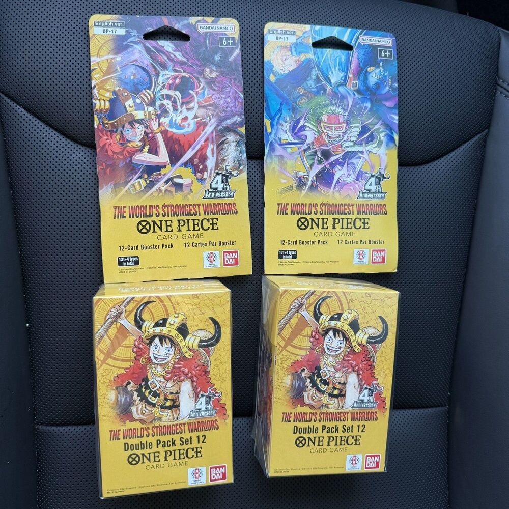 One Piece - The World's Strongest Warriors 2 Double Pack - 2 Booster Lot